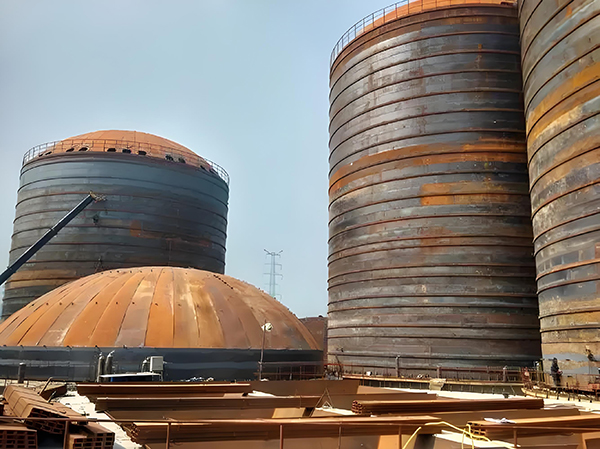 鸡东焦粉钢板仓